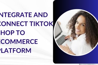 connect tiktok shop to woocommerce, shopify, amazon, wix, ebay and sync products