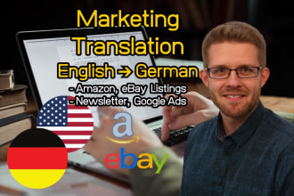 translate and edit your marketing texts, amazon listings