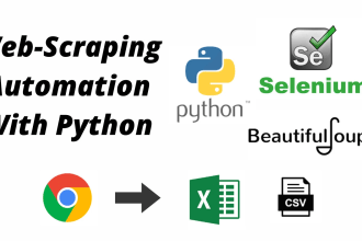 expertly automate web scraping with python and selenium