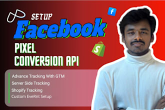 setup facebook pixel, fb capi , fb pixel , ga4 with gtm