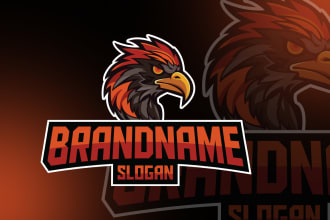 create mascot logo for businesses and esports, with full copyright ownership