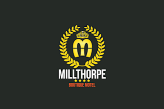 design eye catching and spotless boutique motel logo
