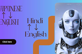 provide top quality japanese and hindi to english translation