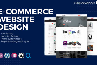 design and customize woodmart themes and oceanwp themes