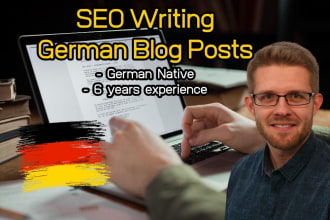 write your german SEO or blog article