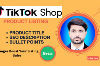 product listing to tiktok shop add product upload tiktok shop products