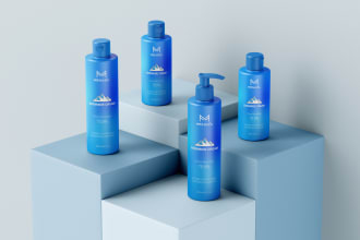 design feminine skin care cosmetic logo or product packaging and label design