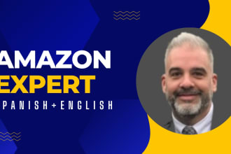 be your amazon mentor, coach and consultant in english or spanish español