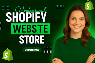 design, redesign shopify website, one product shopify dropshipping store website