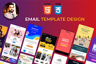 design html email template for mail