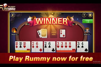 mobile game app development, multiplayer card game,board game crypto game, poker