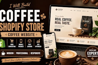 coffee store coffee shopify store coffee website coffee shopify dropshipping