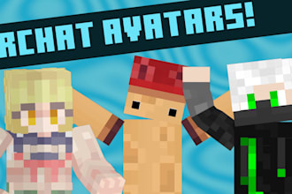 make a vrchat minecraft avatar