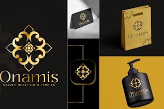 design minimalist logo and branding kit