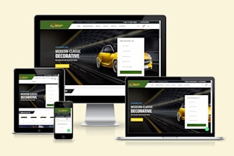 build wordpress website development, responsive website and SEO friendly website