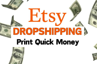 do etsy drop shipping hot selling products and high profit margin