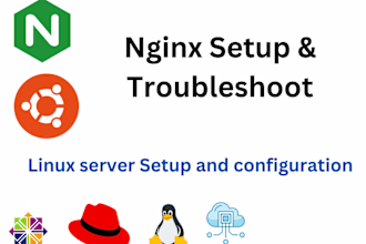 linux server, nginx setup, mysql, cpanel, plesk, dns problems