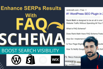 write faqs schema markup to enhance rich snippet results on google results