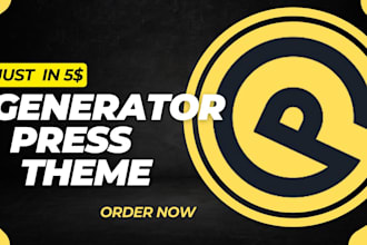 install generatepress premium wordpress theme within an 1 hour