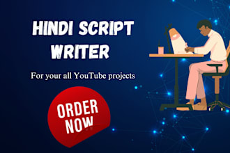 be your hindi script writer