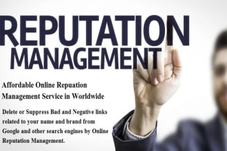 do online reputation management, ORM and  reverse SEO