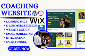 build coaching website design life coaching consulting funnel do coaching leads