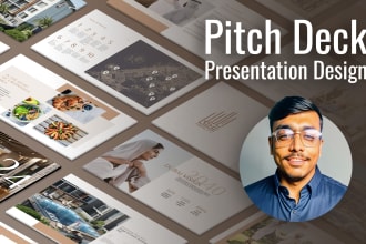 design pitch deck, and powerpoint presentation