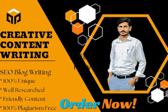 write creative content writing