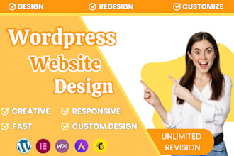 build custom and responsive wordpress website quickly