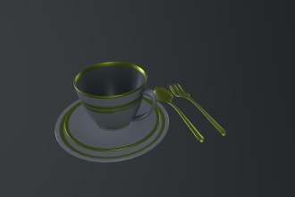 model objects and props for game environments in 3d with your concepts