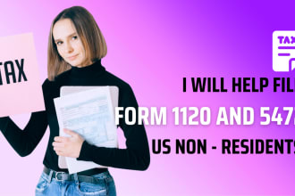 file form 1120 and 5472 to the irs for single member llc