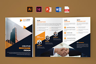 design brochure company profile business proposal booklet