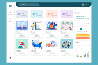 design saas, CRM and admin dashboard UI in figma