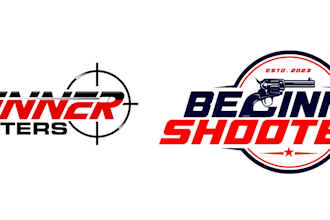 design a professional modern shooter logo
