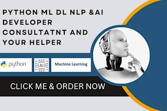 be your machine learning, deep learning and python tech expert