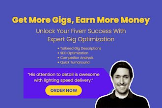 unlock your fiverr success with expert gig optimization