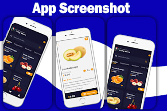 design professional app store screenshots, google play