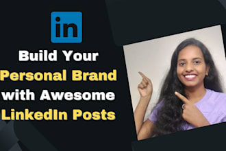 write professional linkedin posts that showcase your personal brand