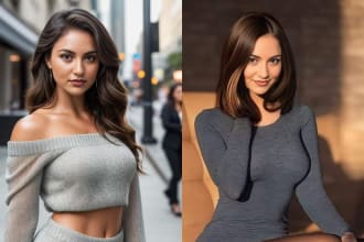 create beautiful instagram influencer using ai