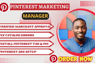 do pinterest verified merchant approval, fix catalog, tag issues, ads campaign