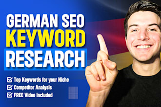do a professional german SEO keyword research to outrank your competitors