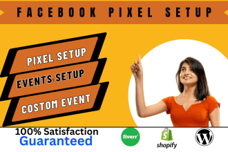 expertly install and setup facebook pixel for retargeting and advertising