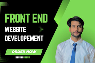 front end web devloper, figma to html css tailwind website design