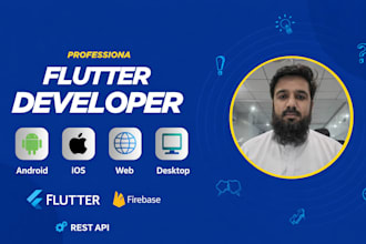 build flutter app for android ios web and desktop