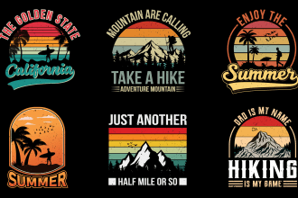 do custom bulk, retro vintage t shirt and typography design