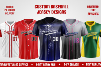 create custom baseball jersey, uniform design for you
