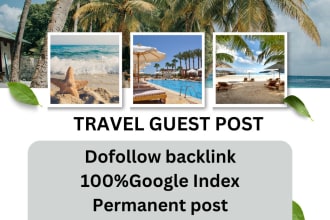 do travel guest post on travel blog with dofollow backlink
