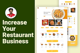 develop restaurant website with online food ordering system
