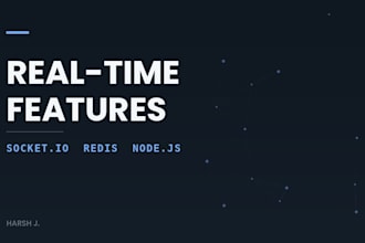build a real time chat or live updates feature with socketio