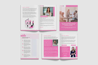 design ebook, pdf, workbook and lead magnet